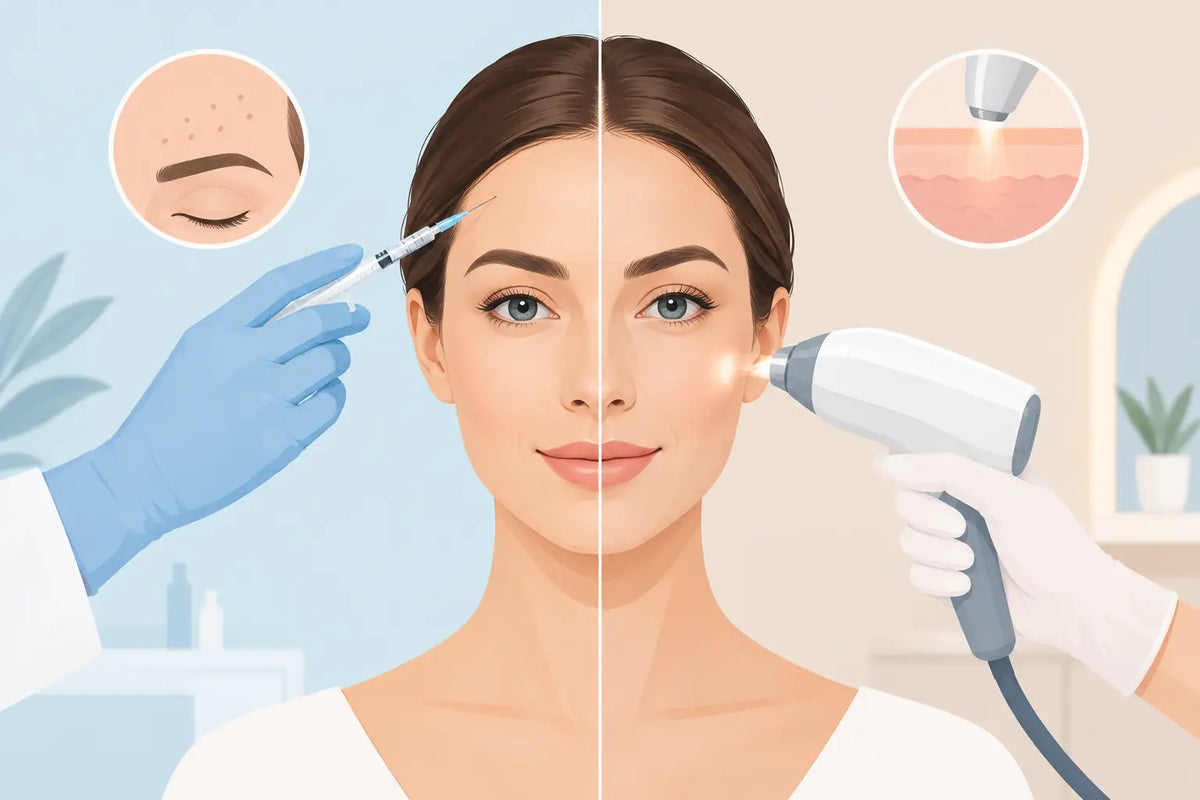 Botox oder Laserbehandlung - was passt zu Ihnen?