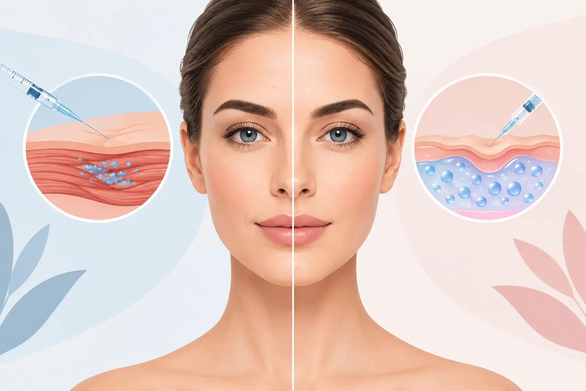 Botulinumtoxin vs Hyaluronsäure: Was wirkt wann?