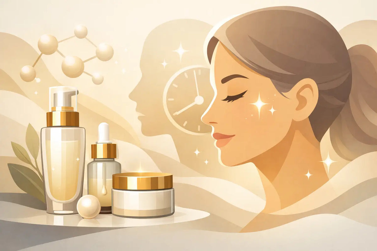 Luxus-Hautpflege Anti-Aging mit sichtbarer Wirkung