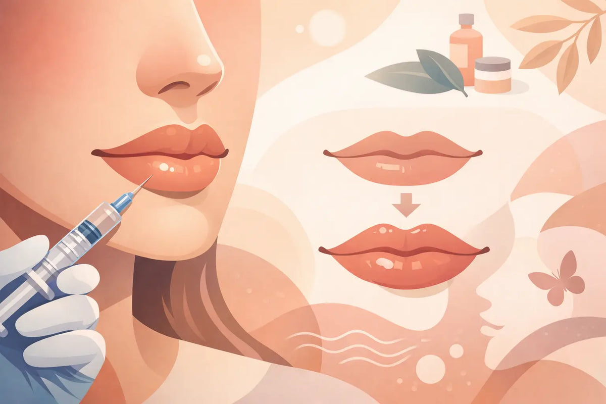 Lippenfiller für ein natürliches Ergebnis